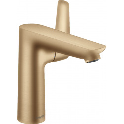 Hansgrohe Talis E Single lever basin mixer 150, brushed bronze, with pop-up waste (71754140)