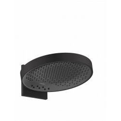 Hansgrohe Rainfinity Overhead shower 360 3jet with wall connector, matt black (26234670)