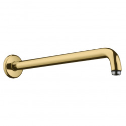 Hansgrohe Shower arm M ½" 389 mm, Polished gold-optic (27413990)