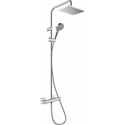 Hansgrohe Vernis Shape Showerpipe 230 1jet with thermostat, Chrome (26286000)