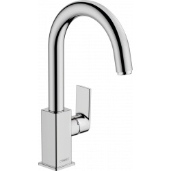 Hansgrohe Vernis Shape Single lever basin mixer 200 with swivel spout and pop-up waste set, Chromé, (71564000)