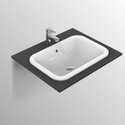 Ideal Standard CONNECT Build-in basin without hole rectangular 420 x 175 x 350 mm, white (E505501)