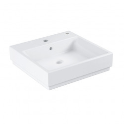 Grohe Cube Ceramic Counter top Basin 50cm, alpine white (3947800H)