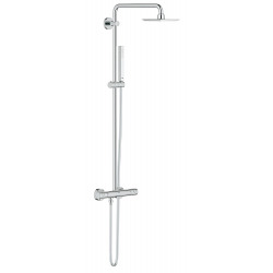 Grohe Euphoria Cube 150 Shower system with Thermostatic mixer for Wall mounting , Chrome (27932000)