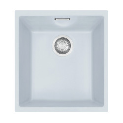 Franke Sirius - SID 110-34 Tectonite® Polar White Undermount Sink (125.0363.784)