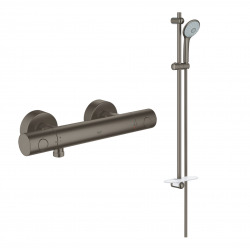 Grohe Single lever faucet + shower set Graphite (SetGraphite1)