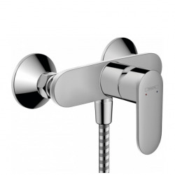 Hansgrohe Vernis Blend Shower set + Hand shower 2 jets + 65cm bar, Chrome (71646000-Vernis)