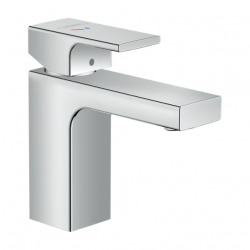 Hansgrohe Vernis Shape Single lever basin mixer 100 CoolStart with pop-up waste set, Chrome (71594000)