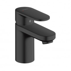 Hansgrohe Vernis Blend Single lever basin mixer 70 with pop-up waste set, Matt black (71550670)