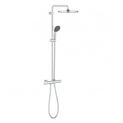 Grohe Vitalio Start 250 Shower System with Thermostat for wall mounting, Chrome (26816000)