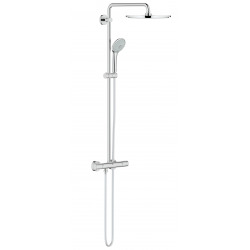 Grohe Euphoria System 310 Shower system with thermostatic mixer for wall mounting, Chrome (26075000)