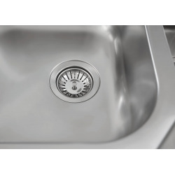 Grohe K400 Stainless Steel Sink with Drainer, Stainless Steel (31566SD0)