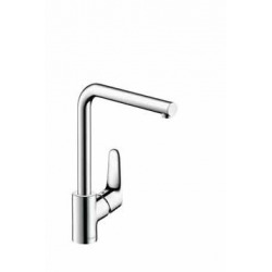 Hansgrohe Focus M41 Single lever kitchen mixer 280, single spray mode, Chrome (31817000)