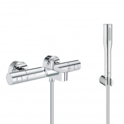 Grohe Bath/shower set Grohtherm 800 thermostatic mixer+Euphoria Cosmopolitan Stick 1jet hand shower, Chrome (34772000-Euphoria)