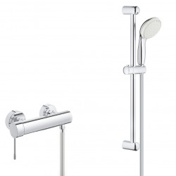 Grohe Pack Essence 1/2" single lever mixer + Complete 2 jet shower set Tempesta 100 (33636001-TEMPESTA)