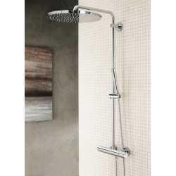 Grohe Set Rainshower System 400 Shower system with thermostat for wall mounting + IPS WashBall (27174001*)