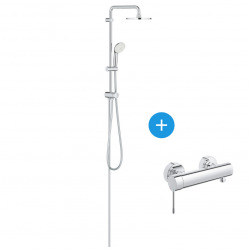 Grohe Essence Shower set with single lever mixer and column Tempesta System 200 (33636XXX)