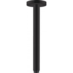 Hansgrohe Ceiling connector S 300 mm, Matt black (27389670)