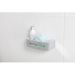 Swiss Aqua Technologies Shower basket 22 cm in stainless steel, Chrome (SATDPOLCHB)