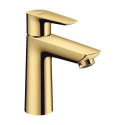 Hansgrohe Talis E Single lever basin mixer 110 CoolStart with pop-up waste, Polished gold-optic (71713990)