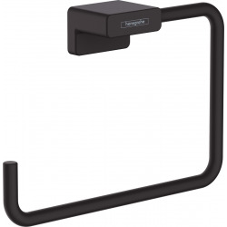 Hansgrohe AddStoris Wall-mounted towel ring, Matt black (41754670)