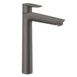 Hansgrohe Talis E Single lever basin mixer 240 without waste, Brushed black chrome (71717340)