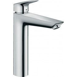 Hansgrohe Logis Single lever basin mixer 190 with 2 flow rates and pop-up waste, Chrome (71095000)